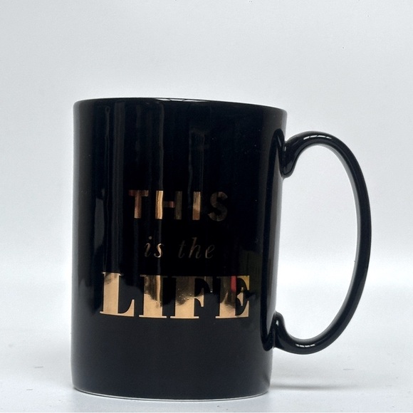 Kate Spade New York x Lenox “Simply Sparkling” Mug – “This Is The Life” 12oz NWT - Picture 2 of 8